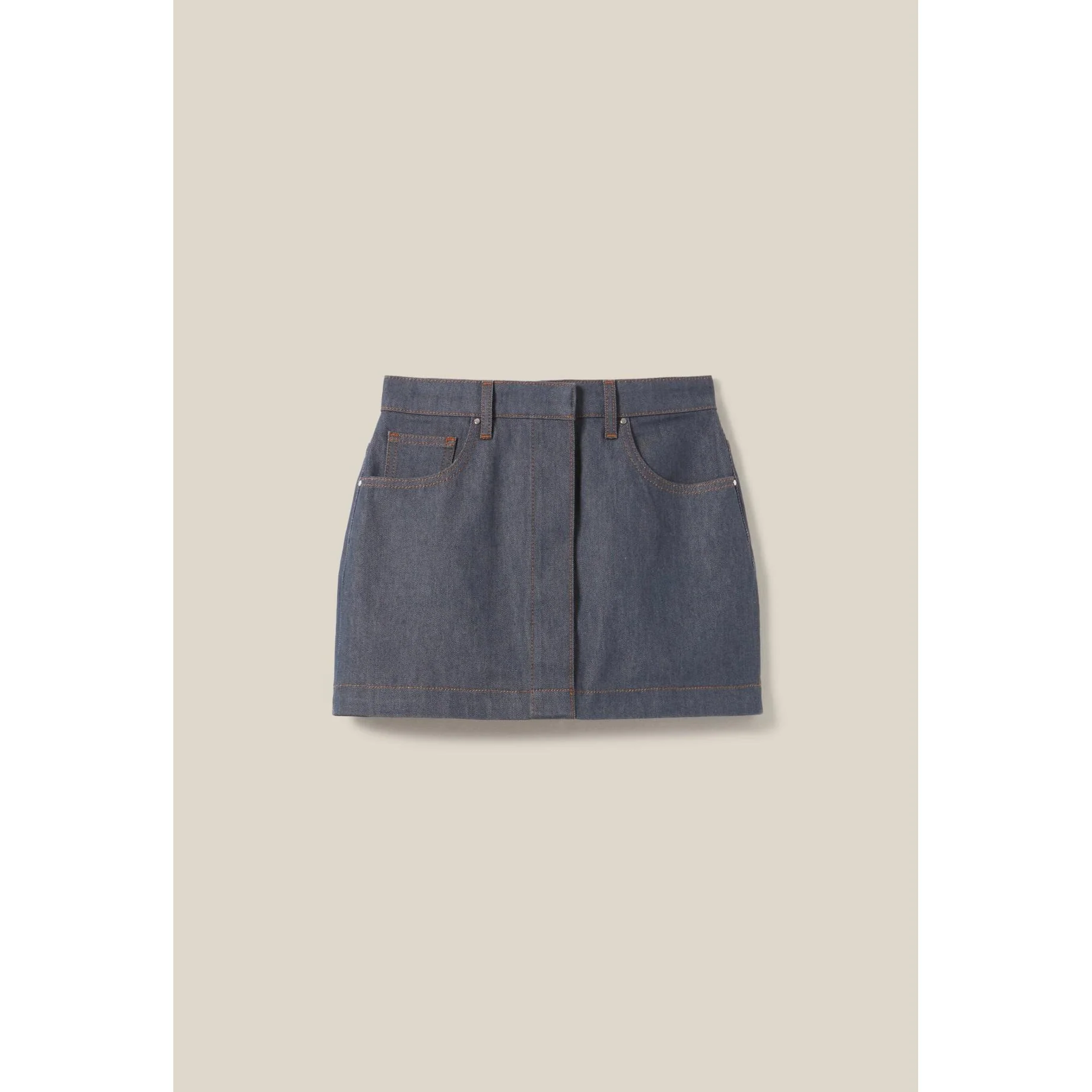 Jupe Denim Zippée Modulable - Image 9