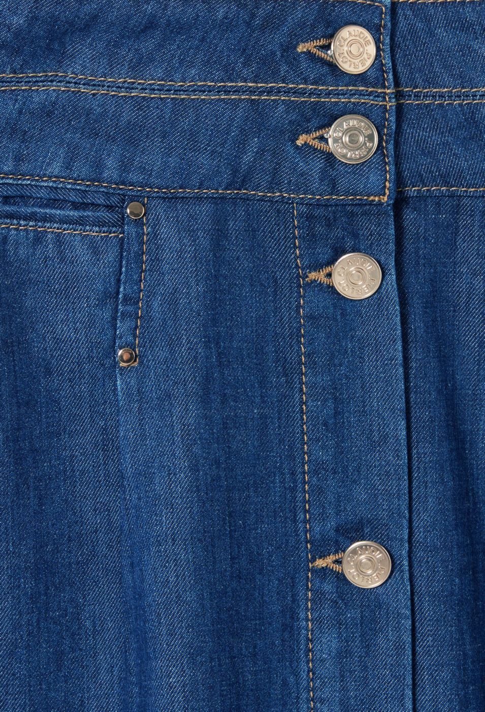 Jupe Siham Denim Indigo - Image 6