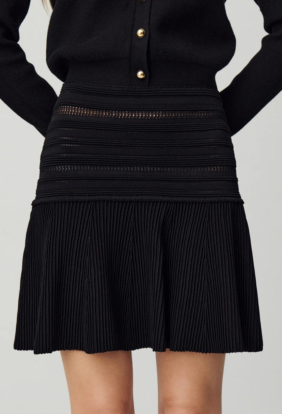 Jupe Mousqueton Noir - Image 2