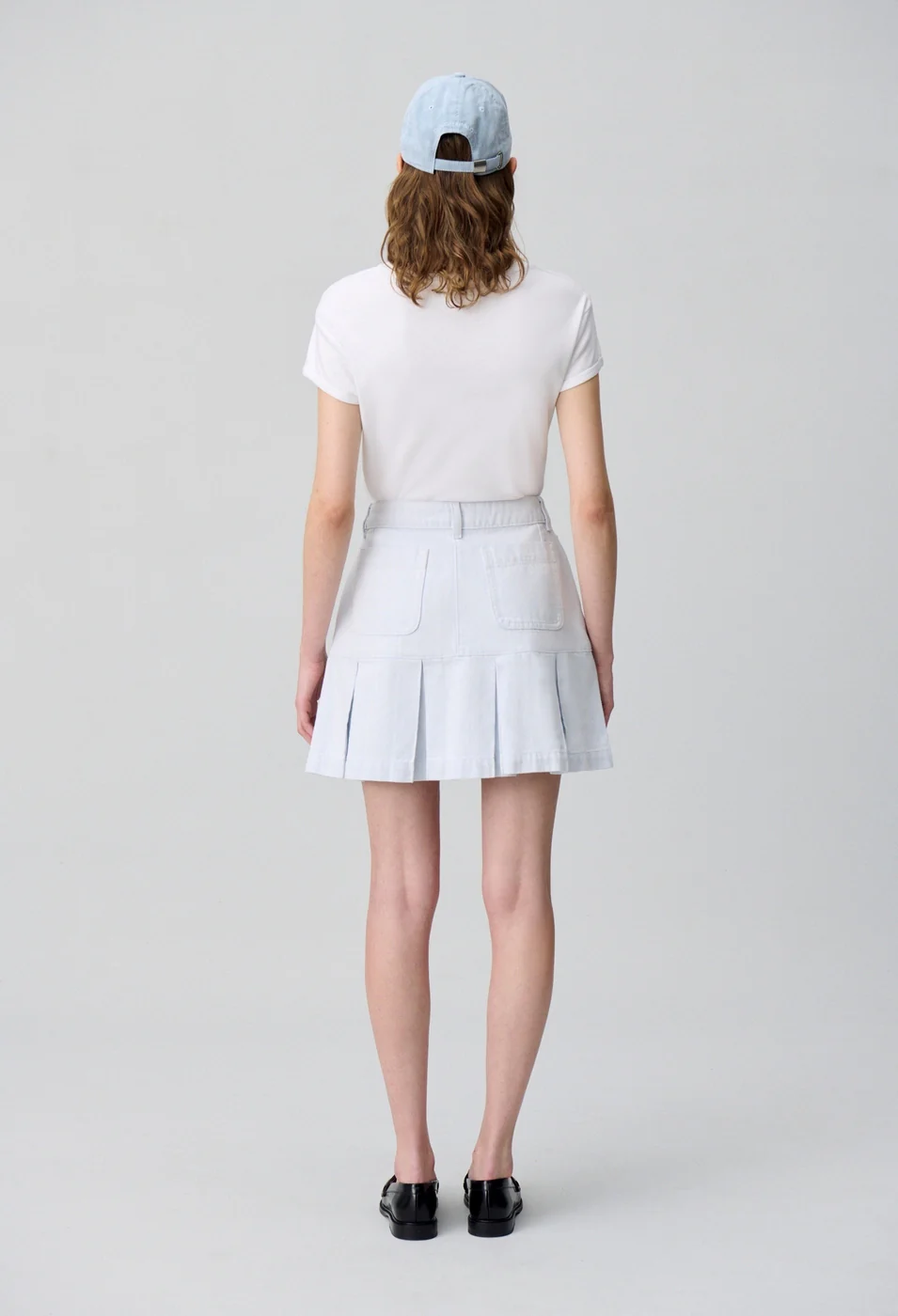 Jupe Salamandre Denim Very Light Blue - Image 5