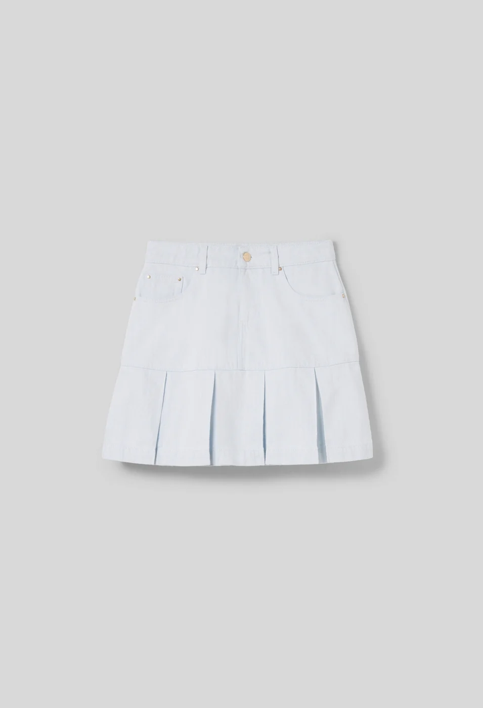 Jupe Salamandre Denim Very Light Blue - Image 7