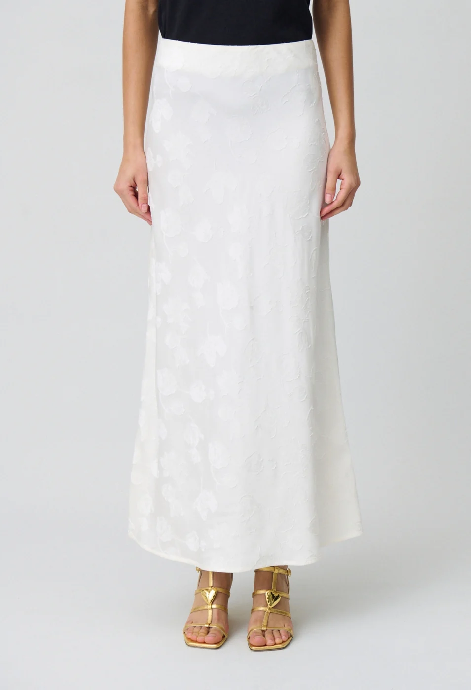 Jupe Sapinejacquard Ecru - Image 3