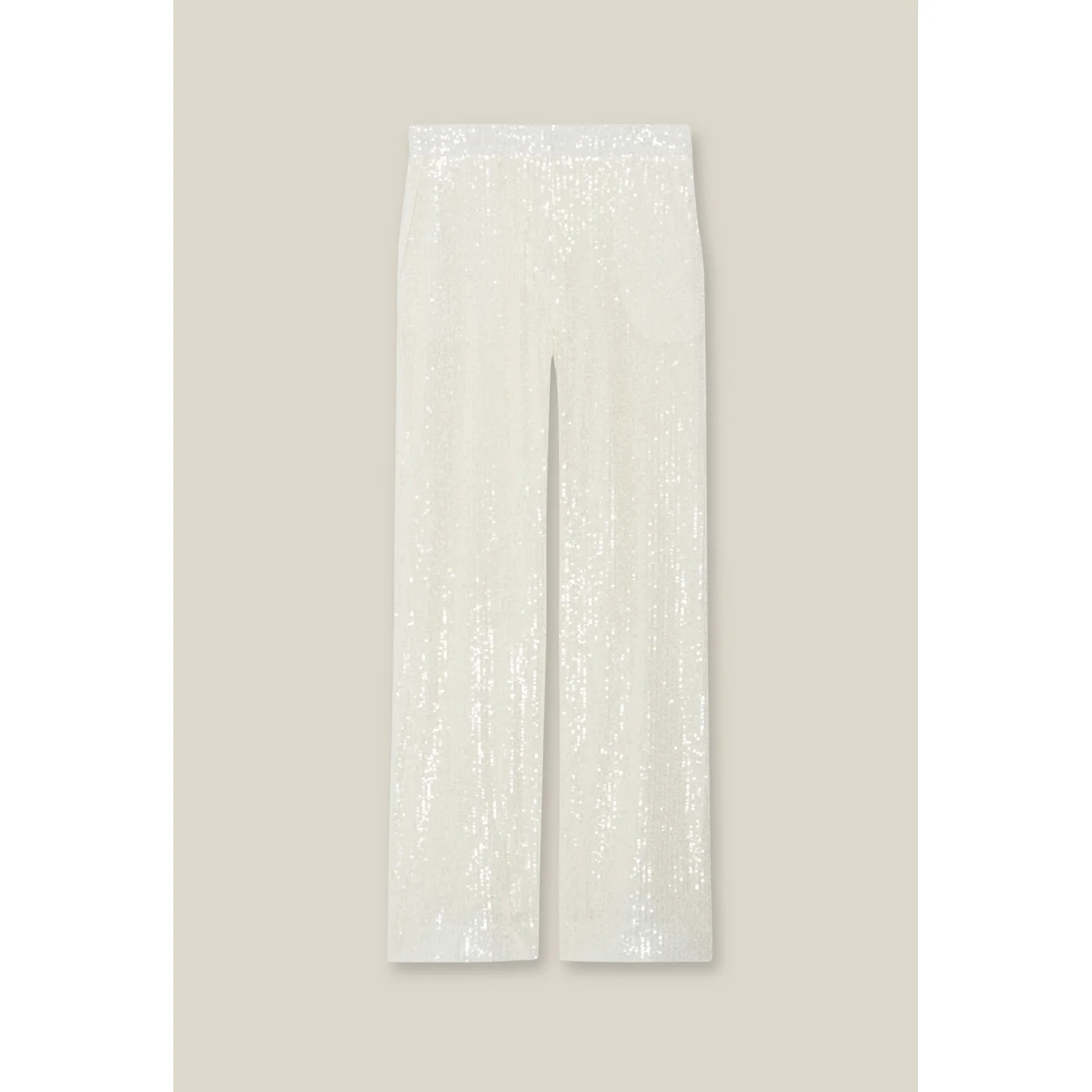 Pantalon Paillette Blanc - Image 5