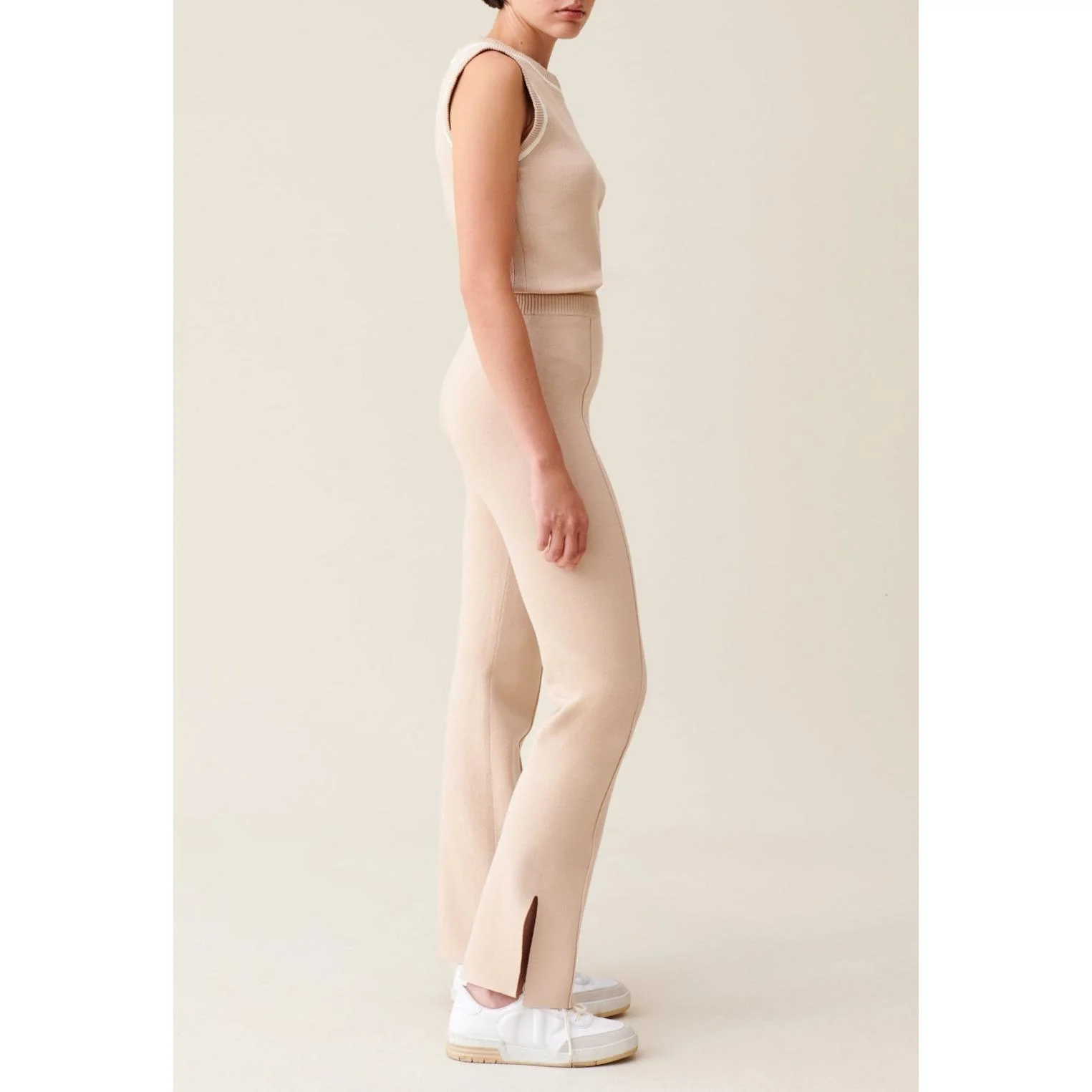Pantalon Droit Fentes Cheville - Image 3