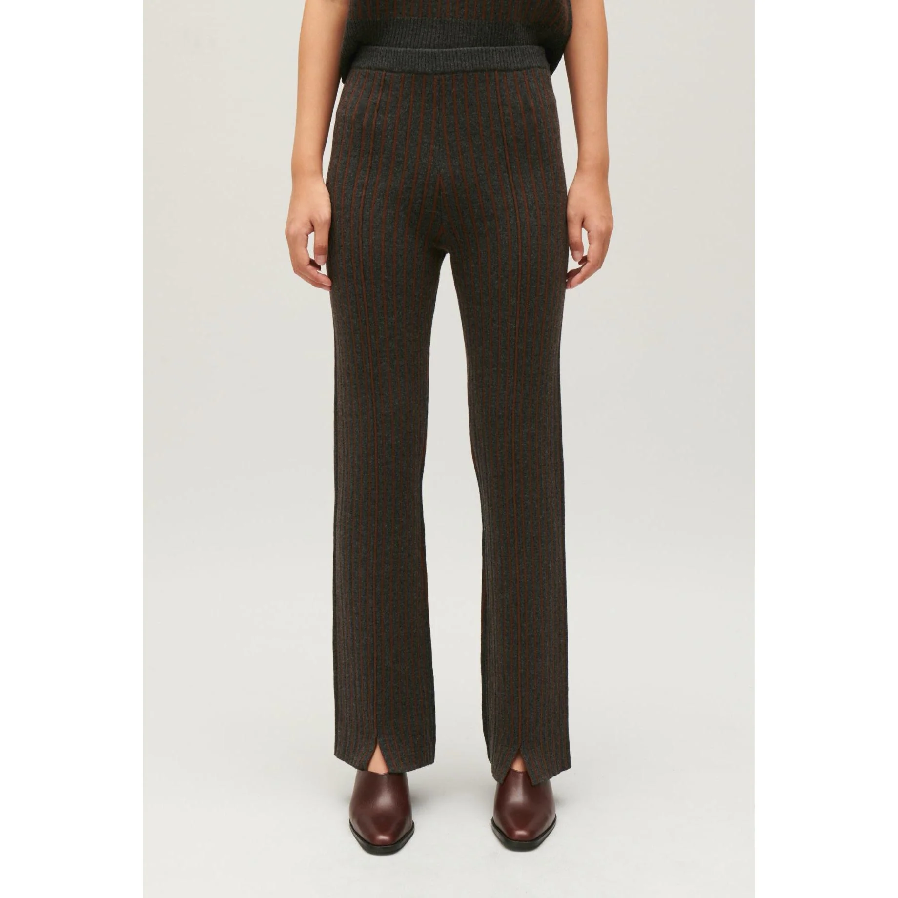 Pantalon Maille Rayée - Image 2