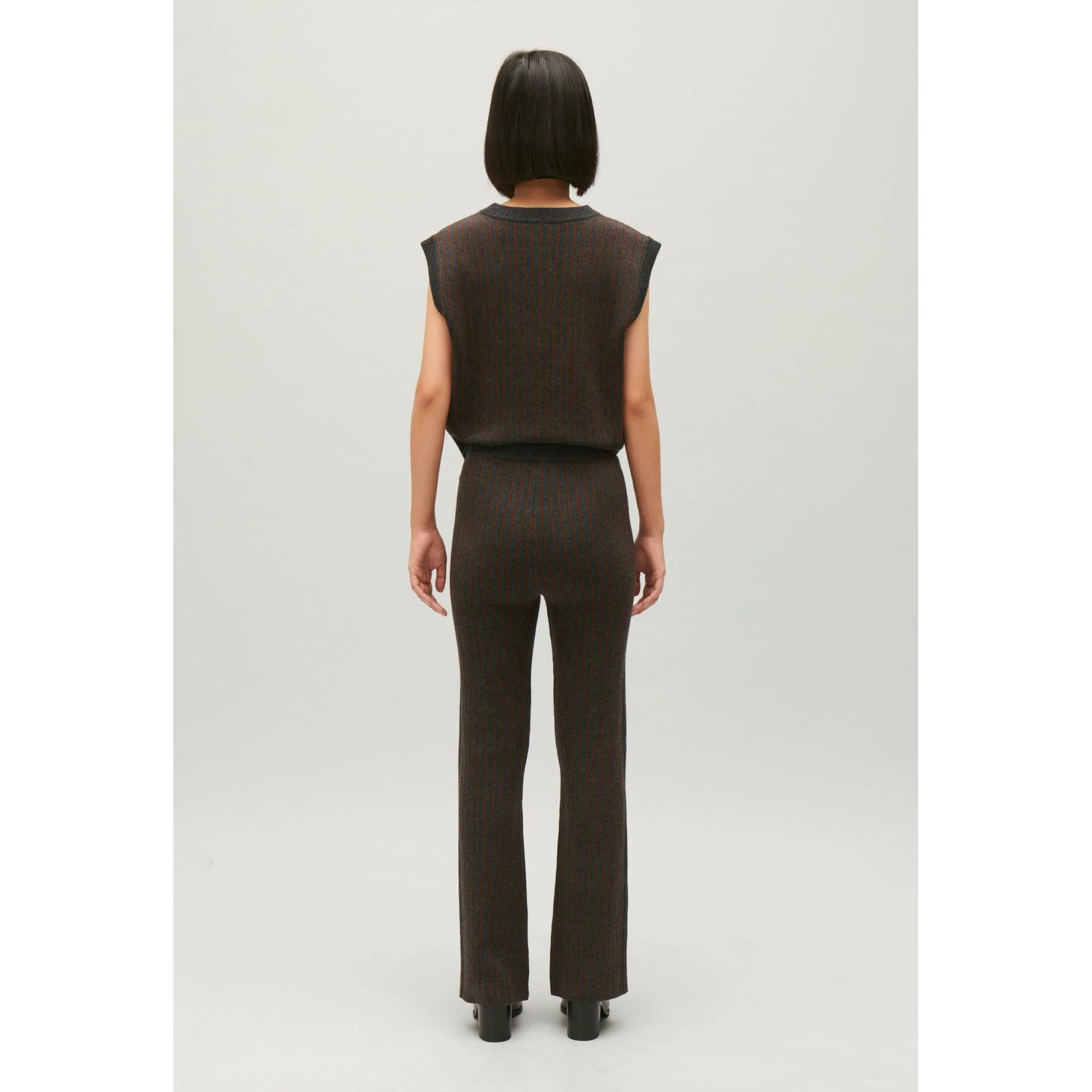 Pantalon Maille Rayée - Image 3
