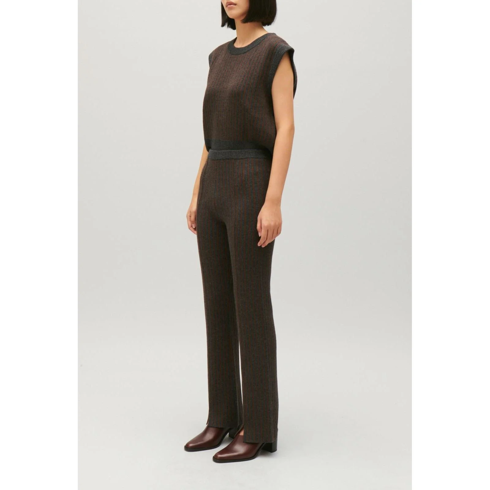 Pantalon Maille Rayée - Image 4
