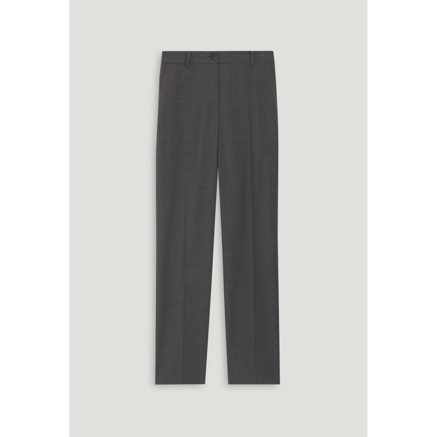 Pantalon Tailleur Gris Chiné - Image 6