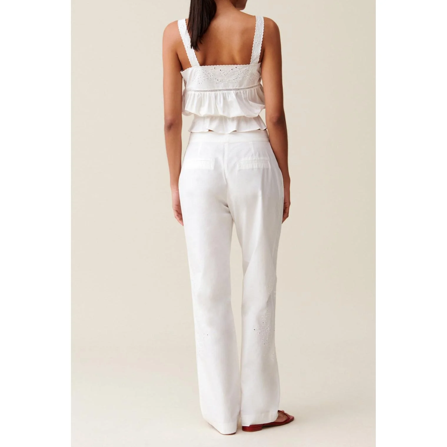 Pantalon Droit Brodé - Image 4