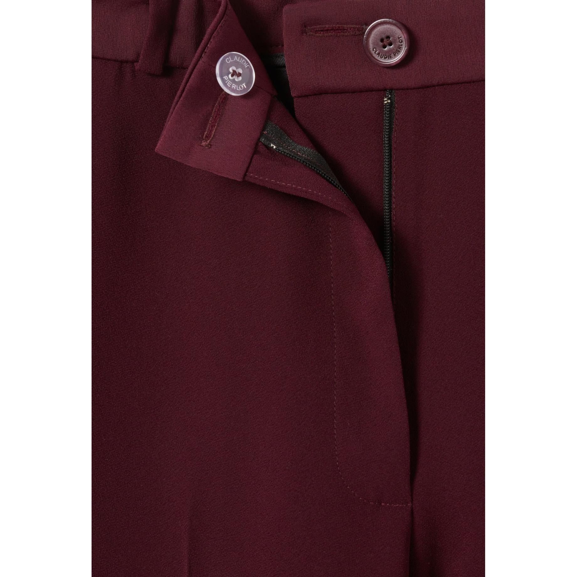 Pantalon Tailleur Coupe Cigarette - Image 5