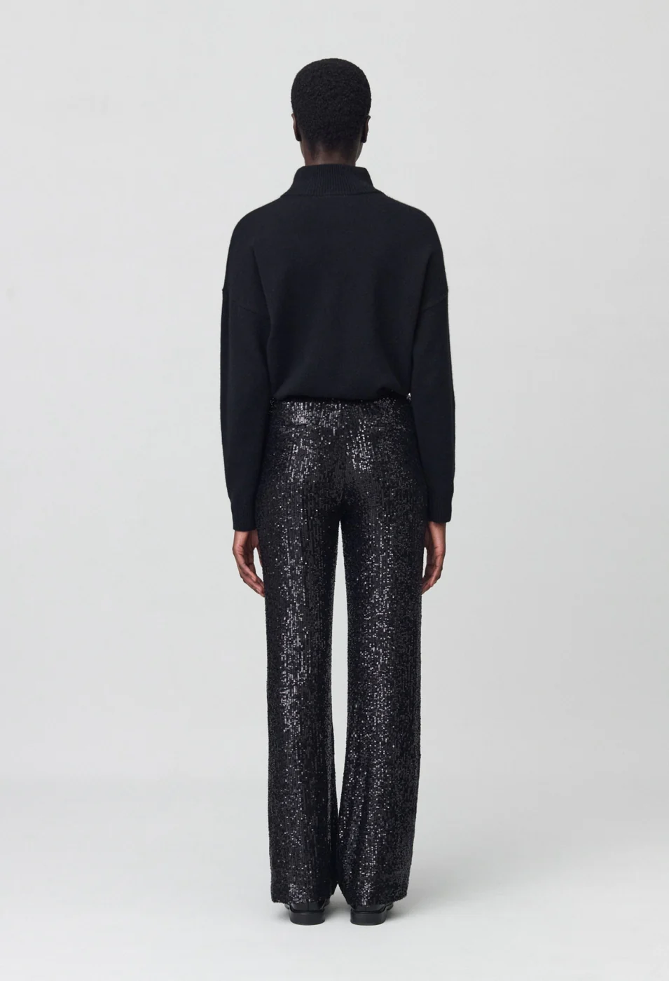 Pantalon Paillette Noir - Image 5