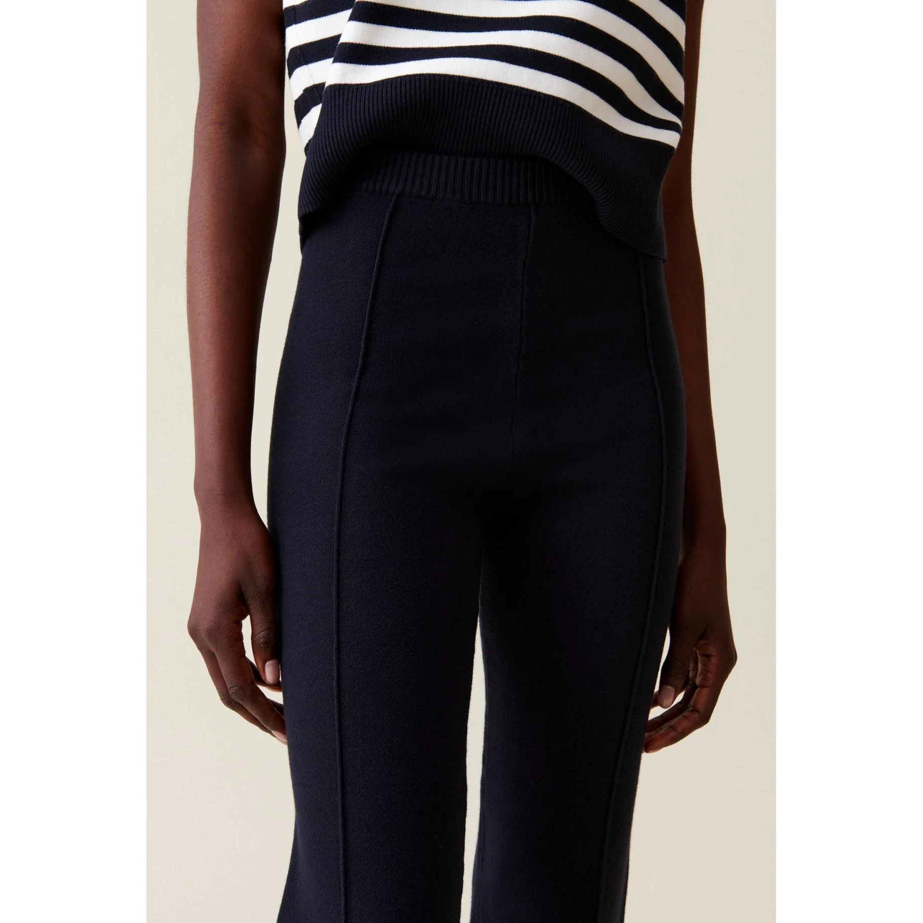 Pantalon Maille Marine - Image 3