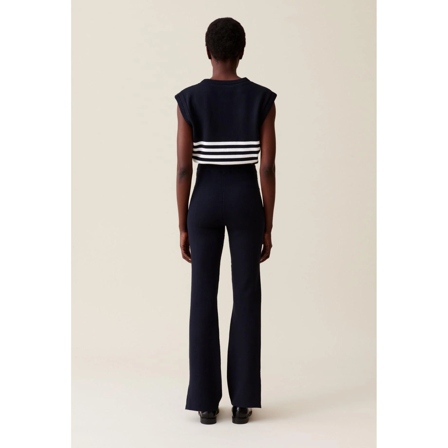 Pantalon Maille Marine - Image 5