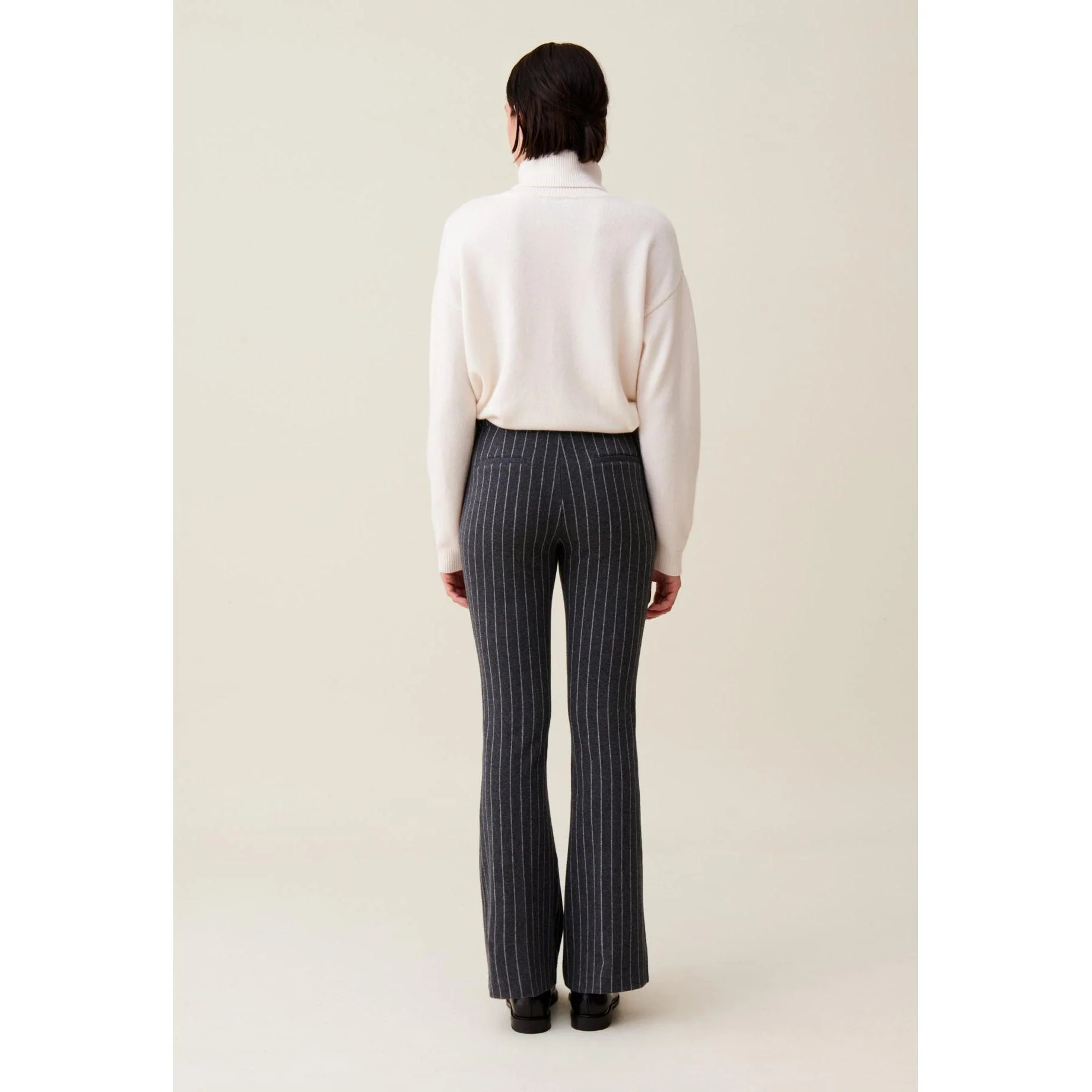 Pantalon Flare À Rayures - Image 4