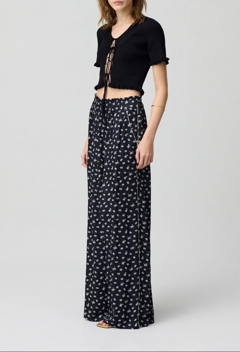 Pantalon Pantinpetitesfleurs Print Fonce - Image 3