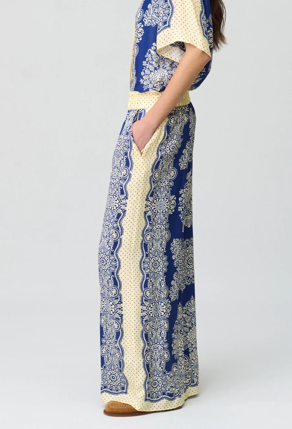 Pantalon Pantinbandana Print Fonce - Image 2