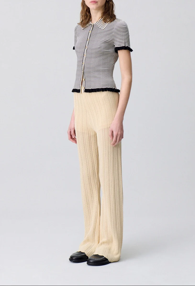 Pantalon Merlo Ecru - Image 2