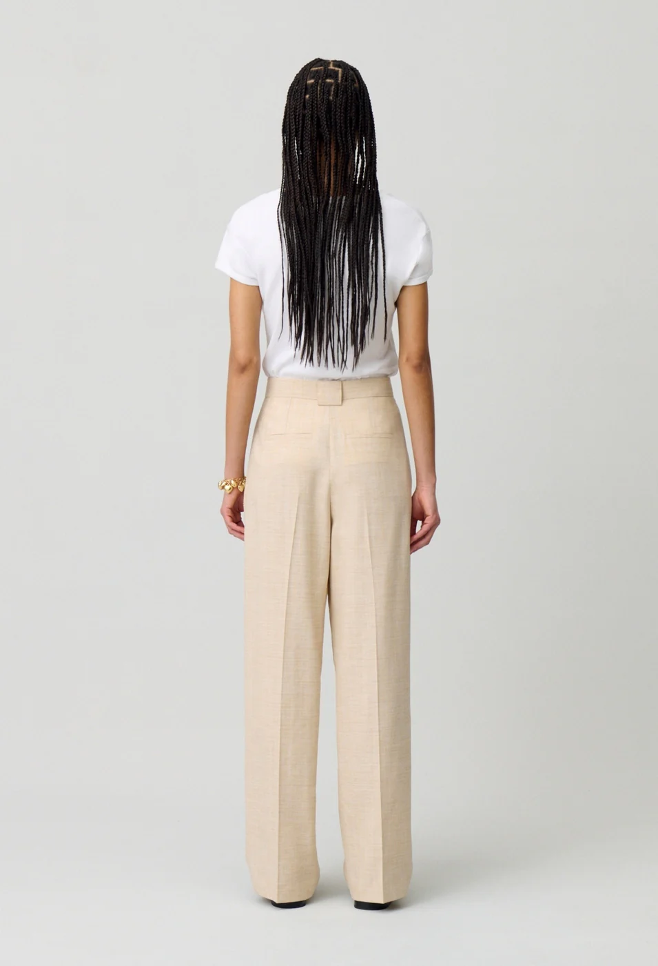 Pantalon Peggy Beige Clair - Image 4