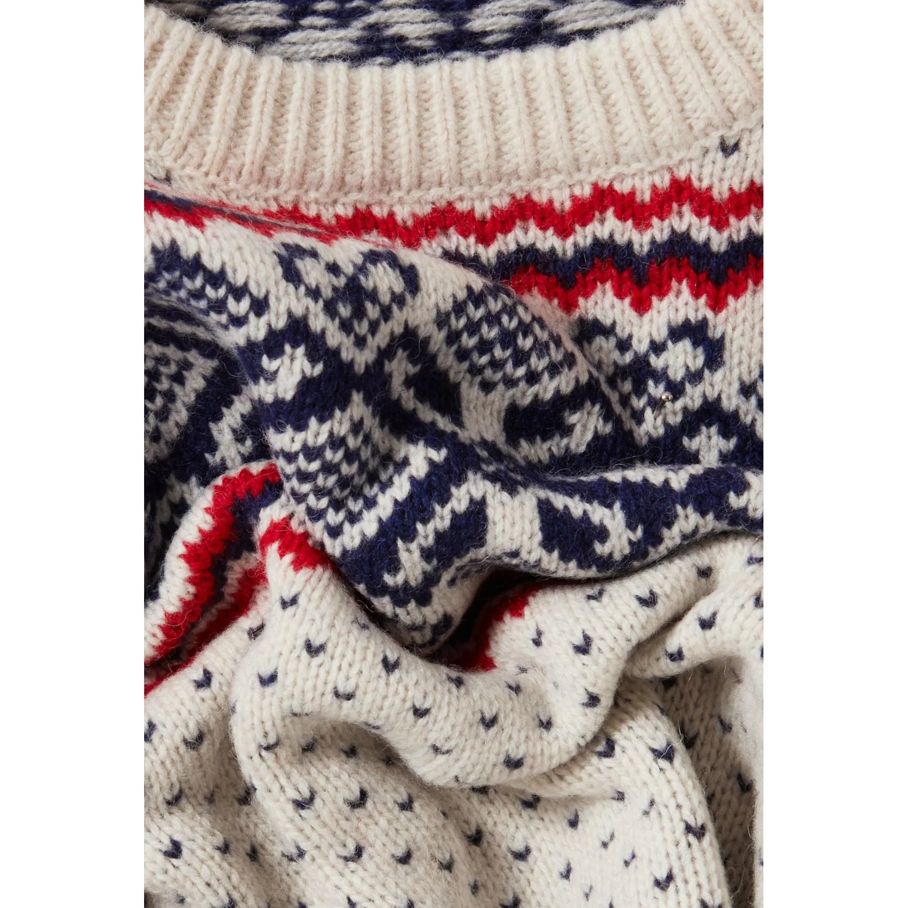 Pull Maille Motifs Col Rond - Image 6