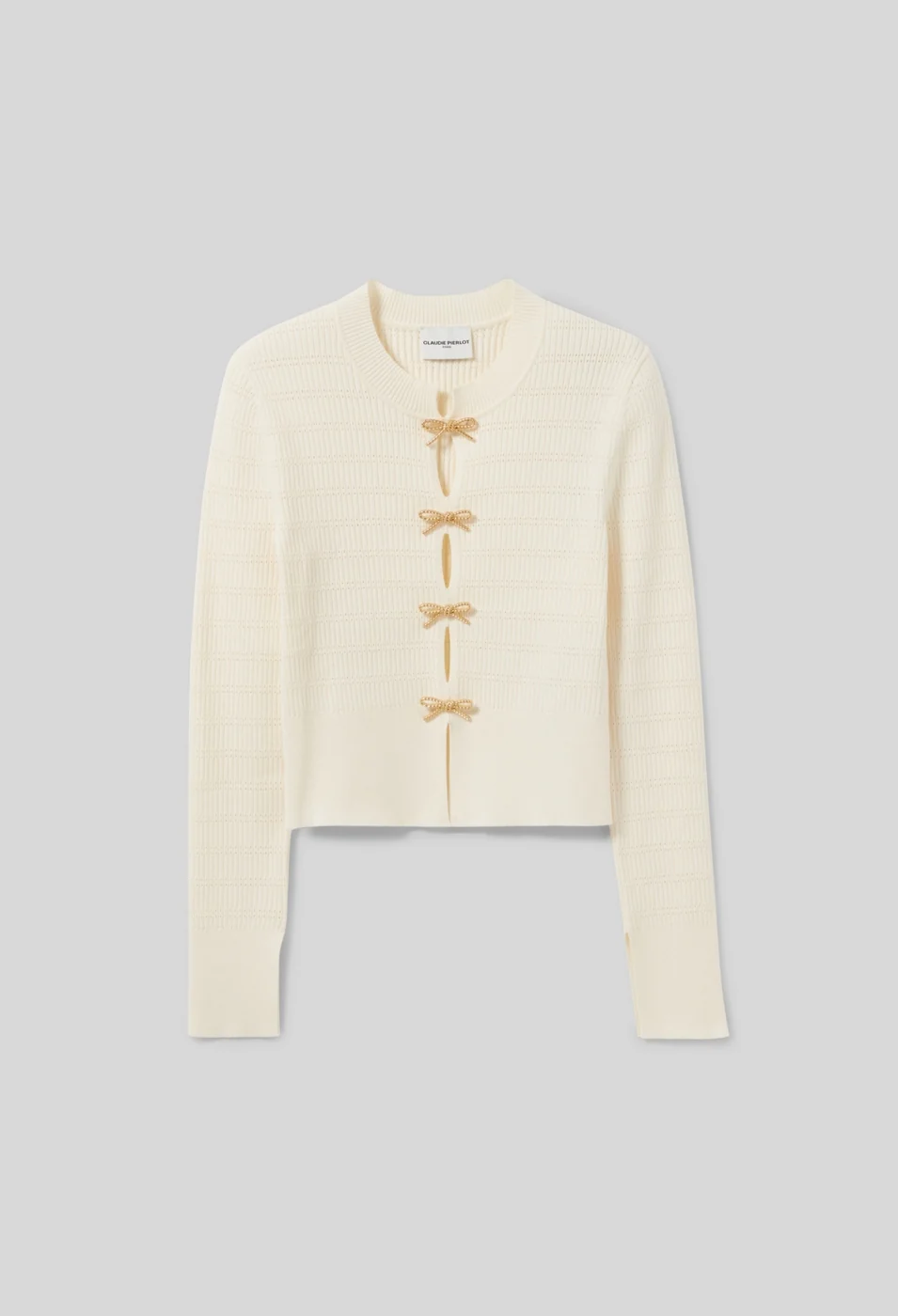 Pull Manivelle Ecru - Image 6