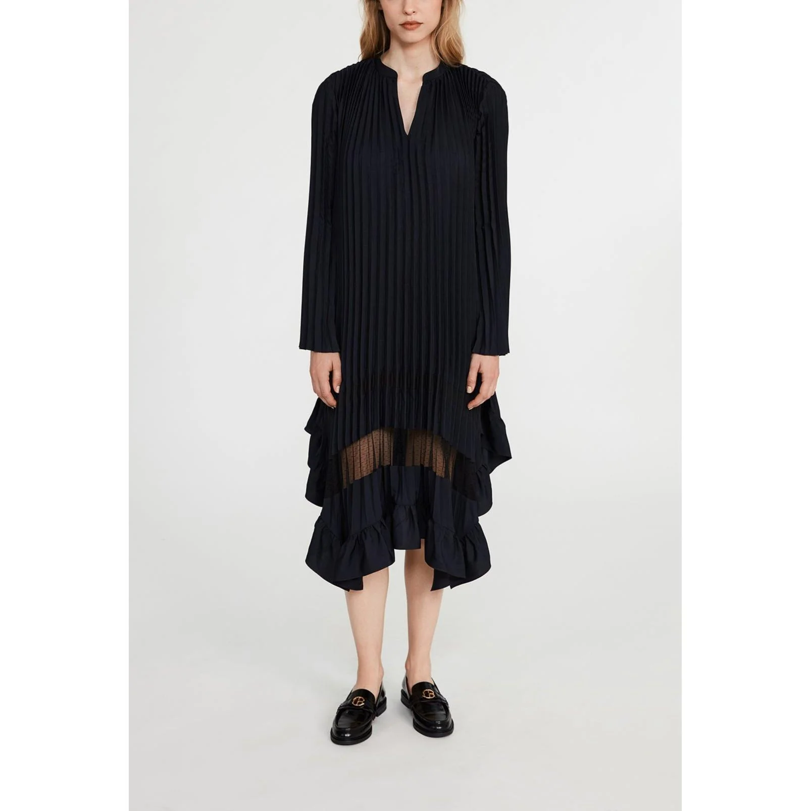 Robe Plissée À Volant - Image 4