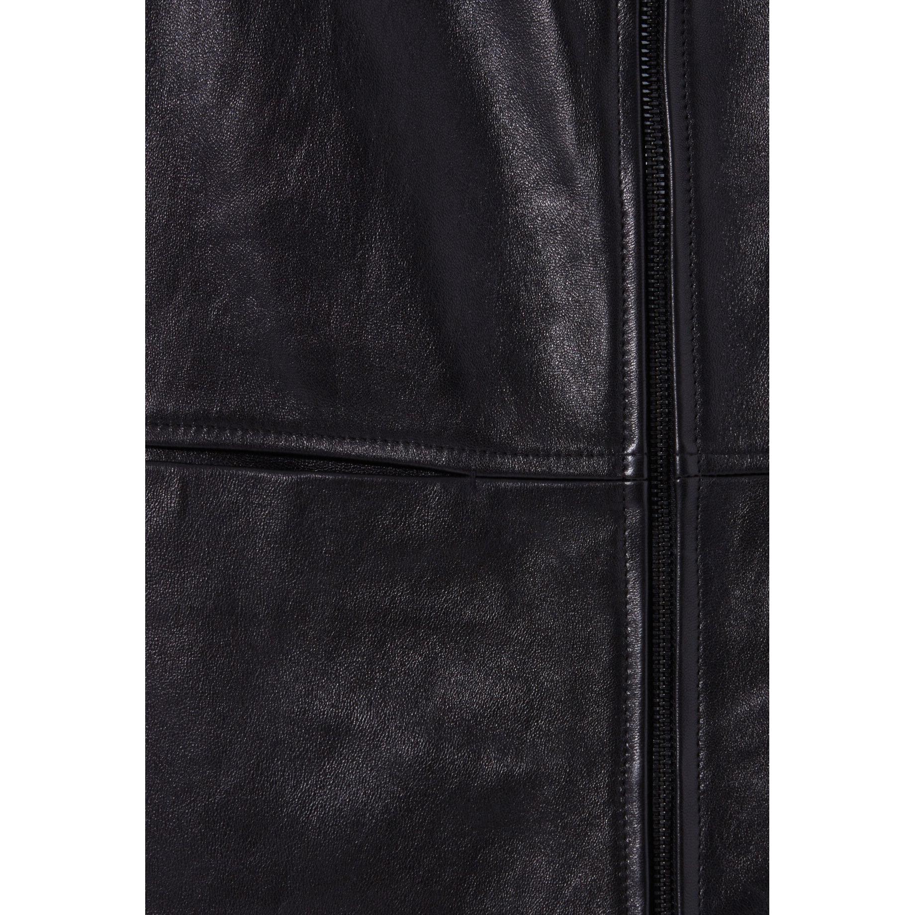 Robe Cuir Courte Zippée - Image 6