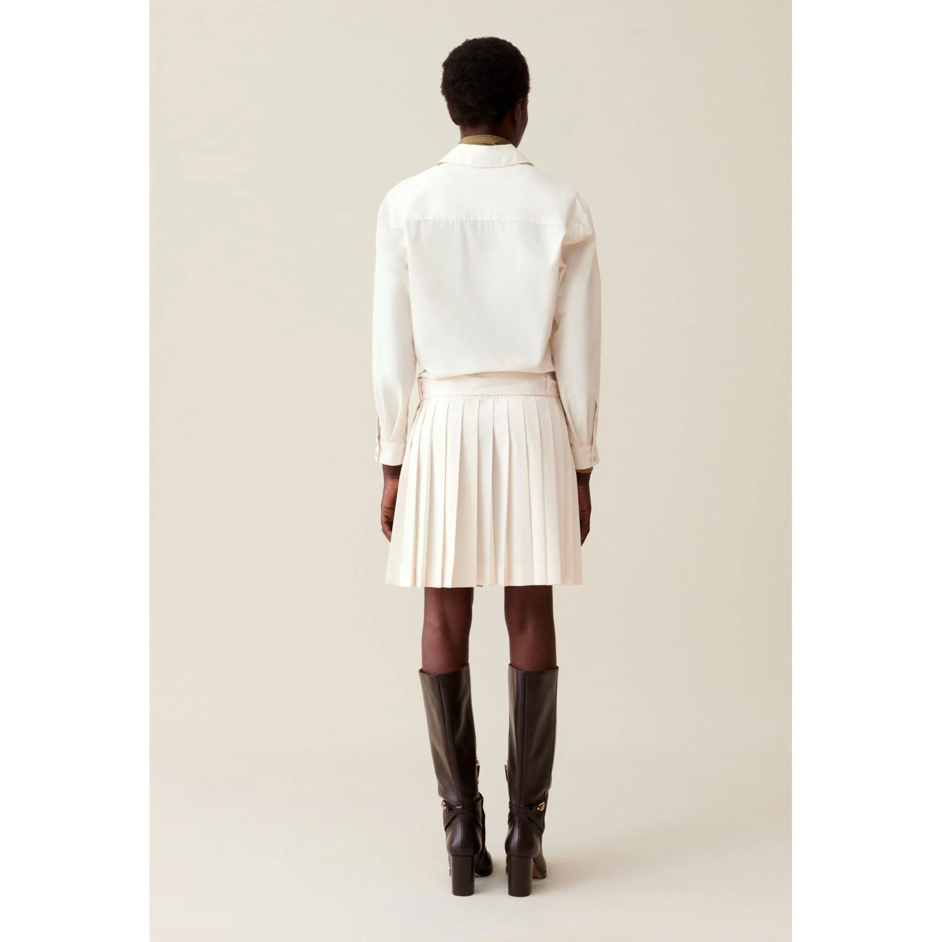 Robe Chemise Ceinturée Boutonnée - Image 5
