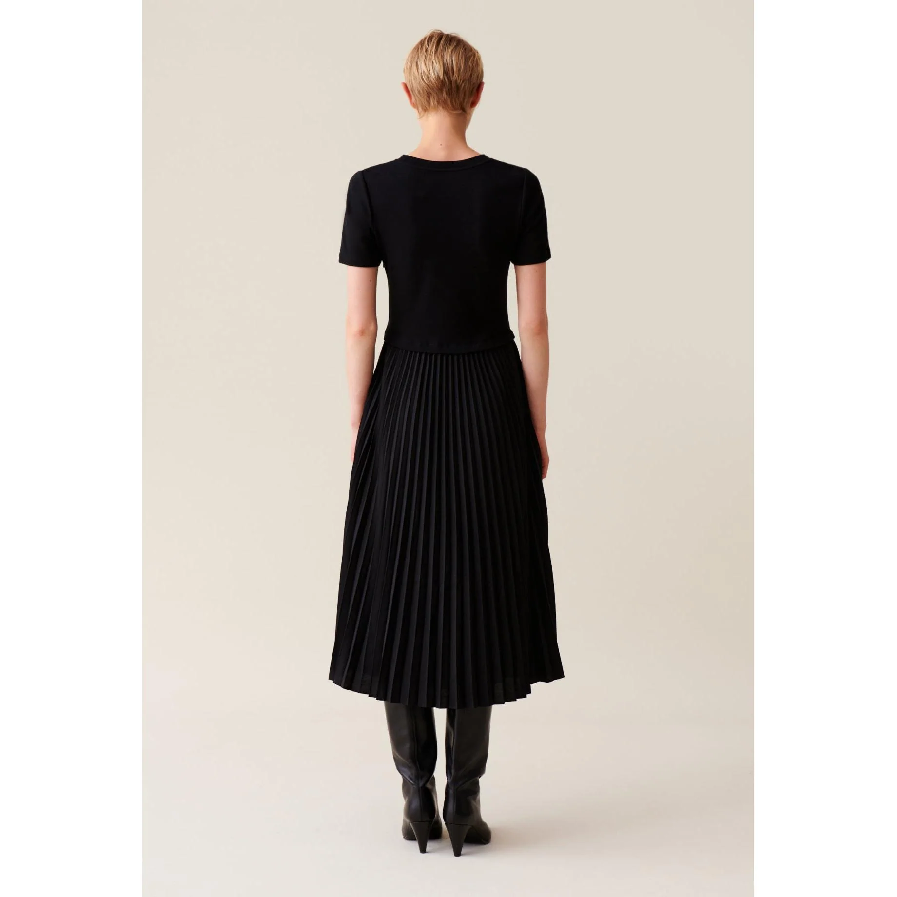 Robe Twist Bi-Matière - Image 5