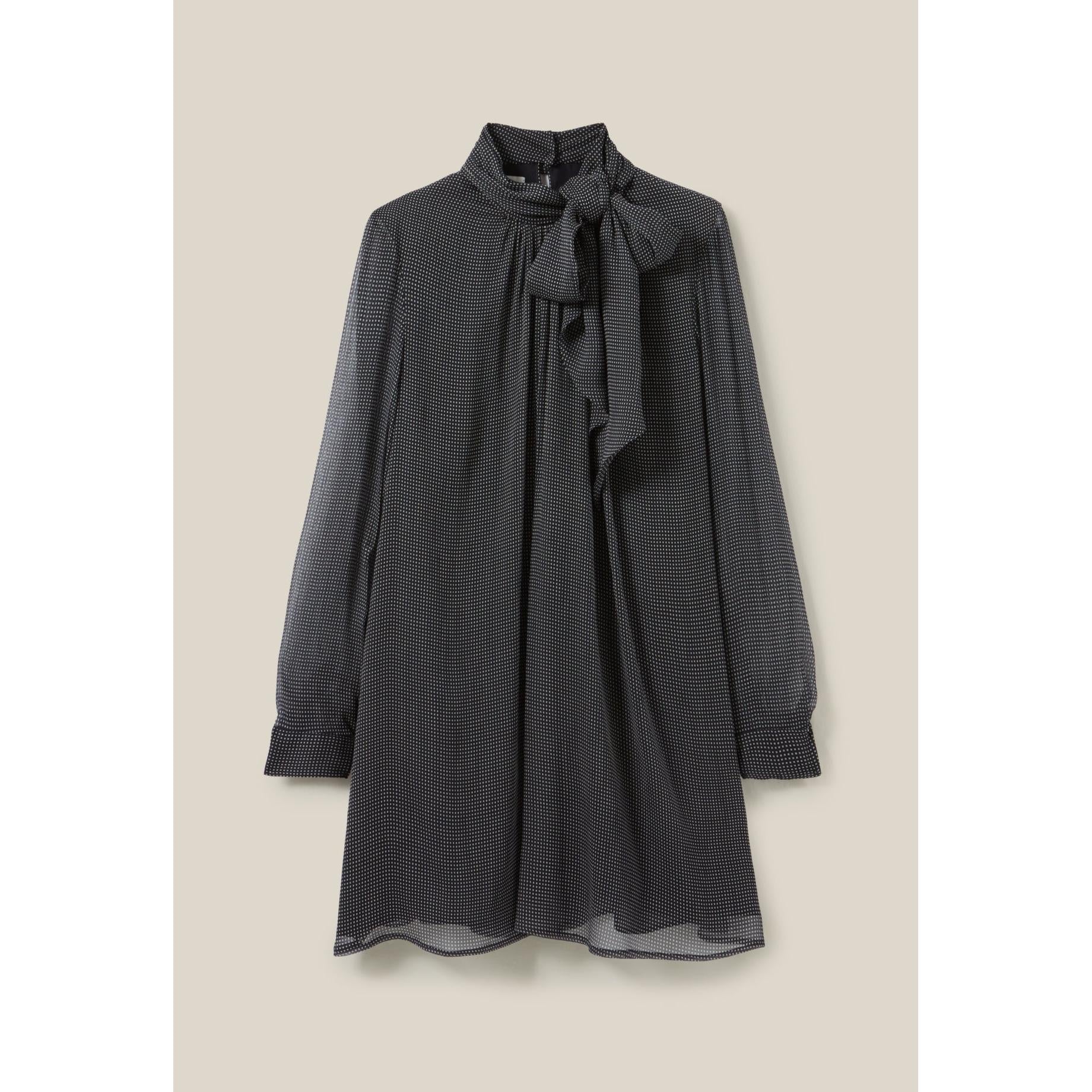 Robe Fluide Col Lavallière - Image 6