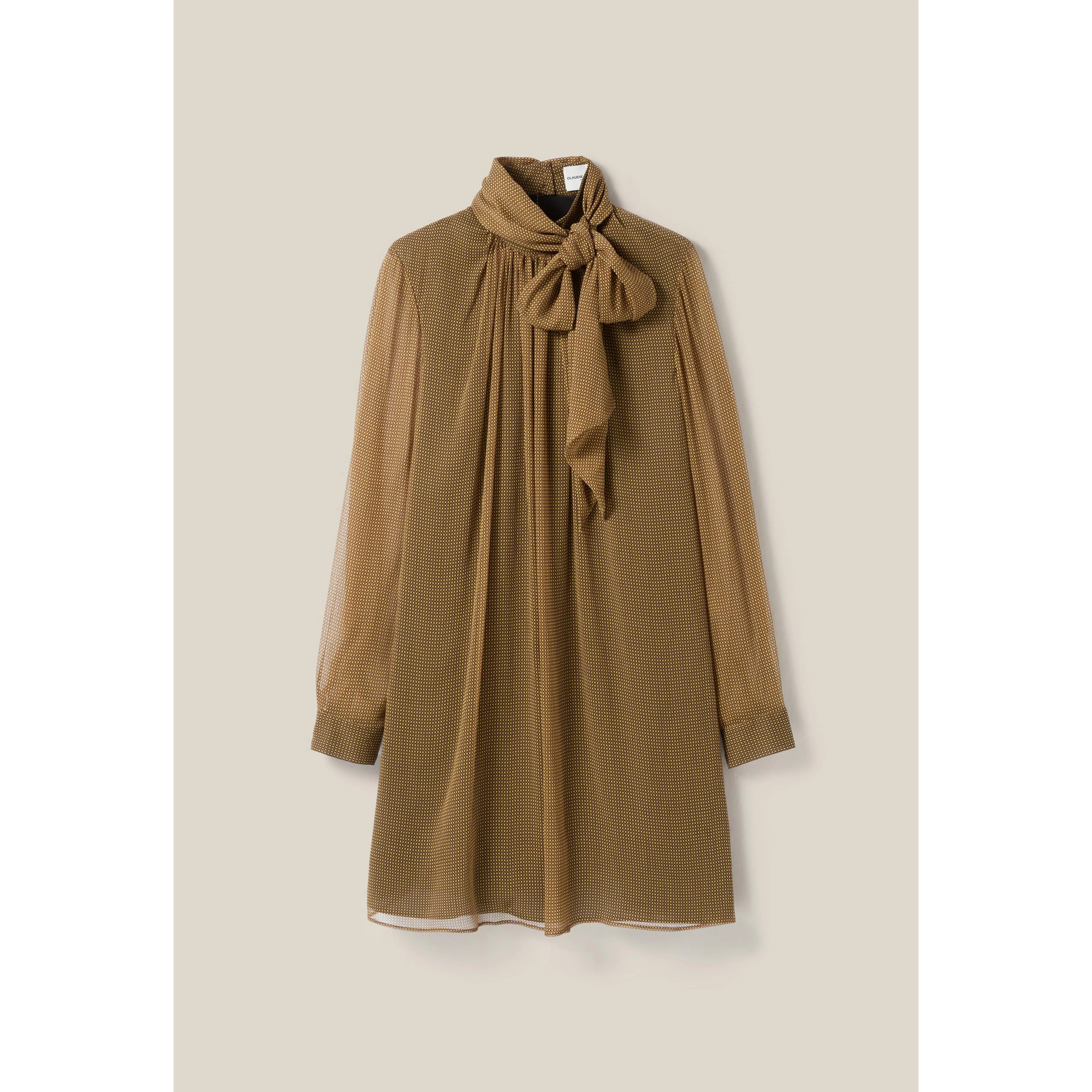 Robe Fluide Col Lavallière - Image 6