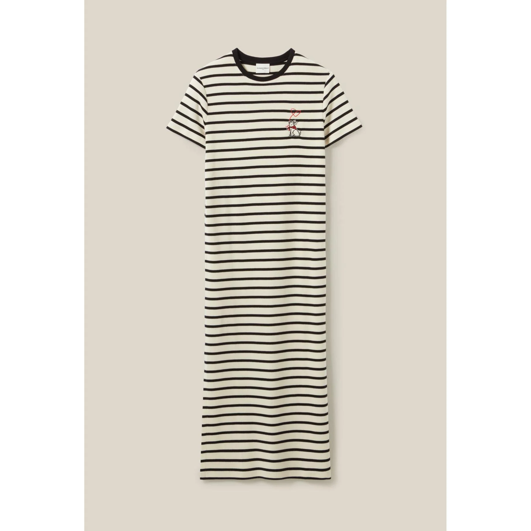 Robe Jean Toto Rayée Midi - Image 7