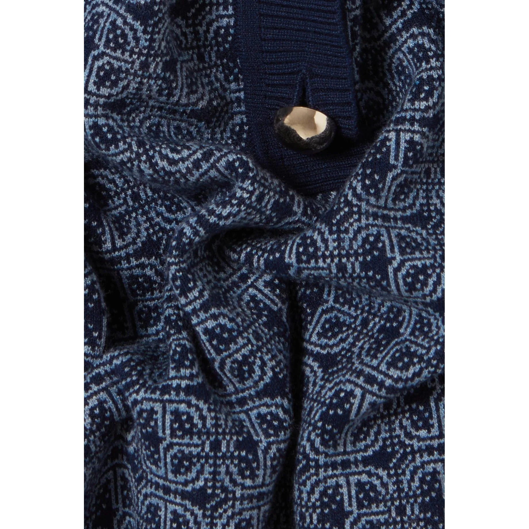 Robe Courte Monogramme Marine - Image 6