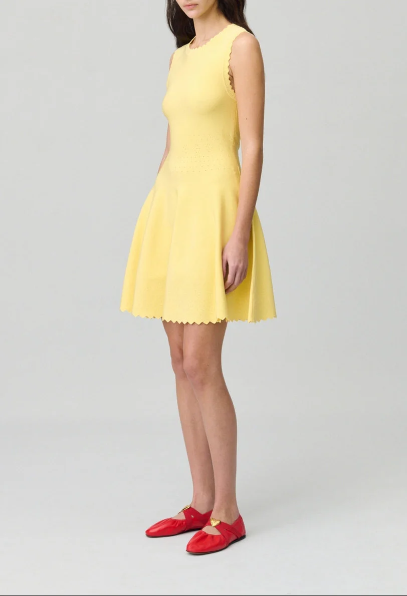 Robe Miscotte Jaune Pale - Image 2
