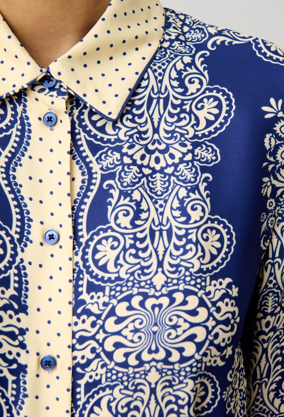 Robe Ravinbandana Print Fonce - Image 3