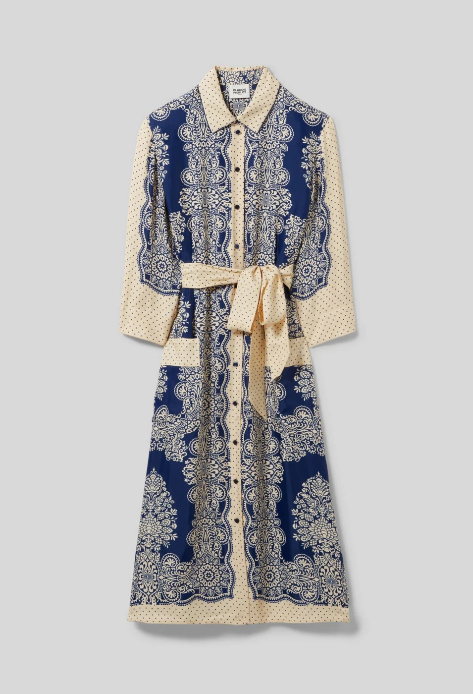 Robe Ravinbandana Print Fonce - Image 6