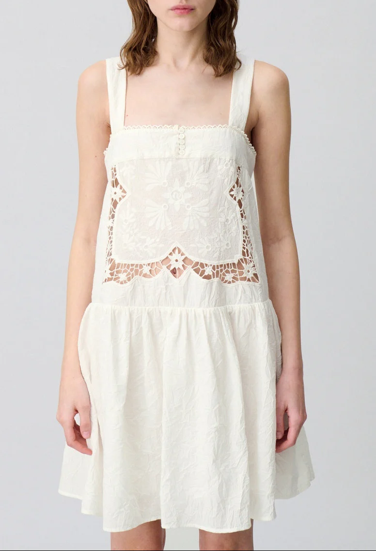 Robe Ranita Ecru - Image 4