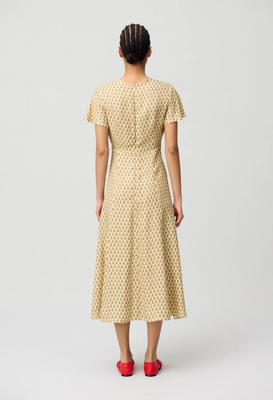 Robe Ristesouleiado Print Clair - Image 5