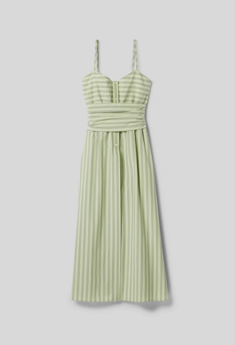 Robe Rounourayuresvertes Bicolore - Image 8