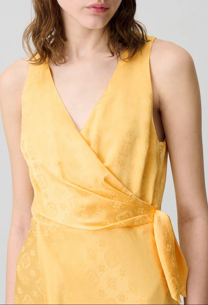 Robe Rencita Jaune - Image 3