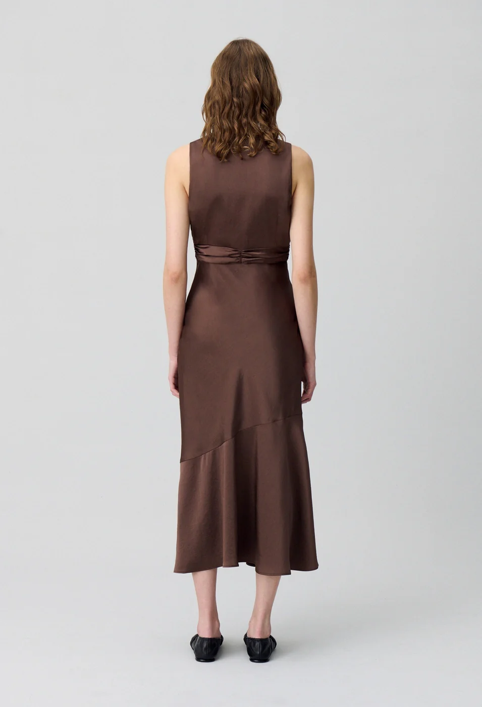 Robe Raphaelle Marron - Image 5