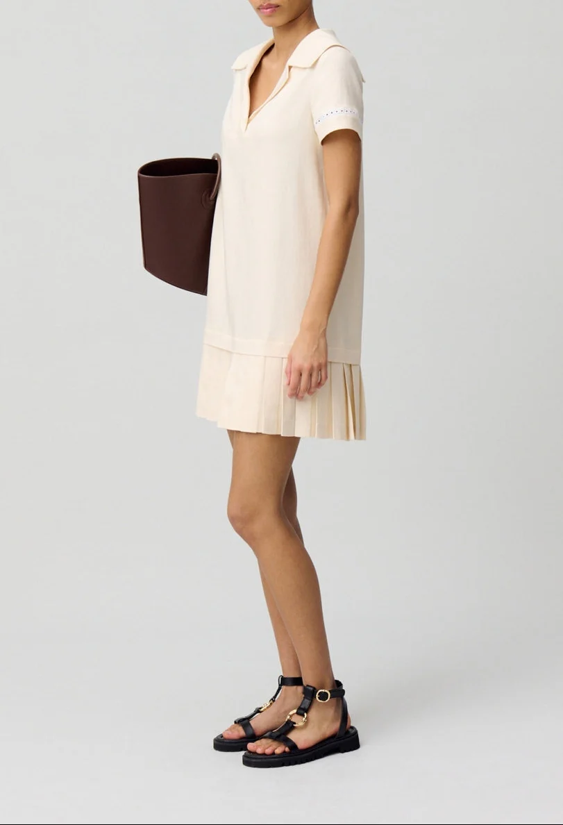 Robe Roselyse Beige Clair - Image 2