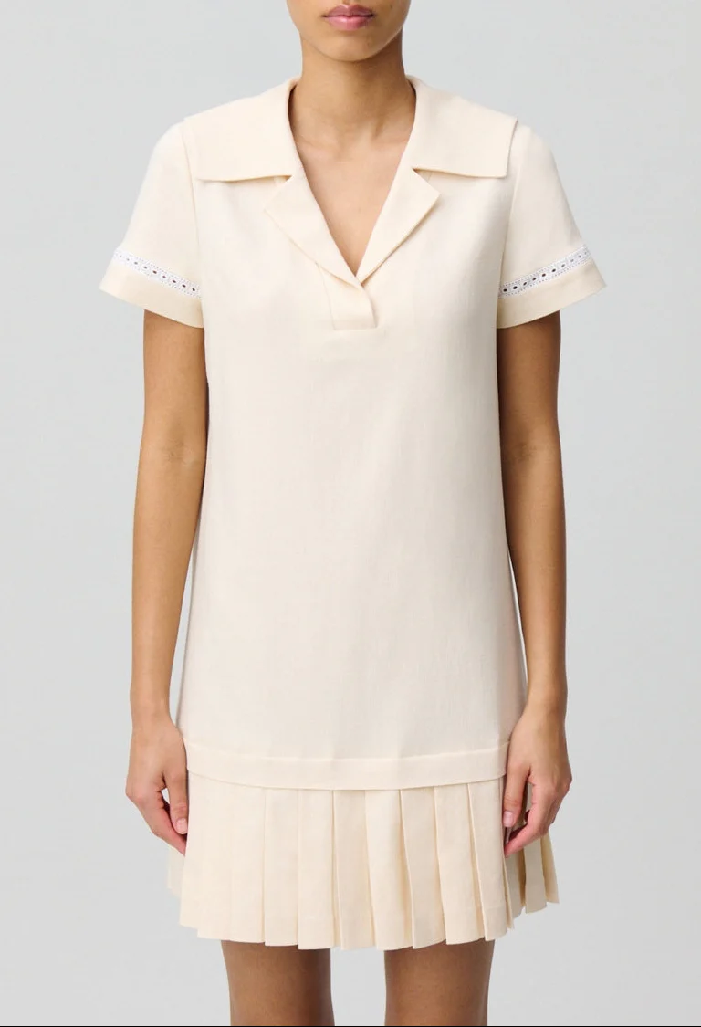 Robe Roselyse Beige Clair - Image 4