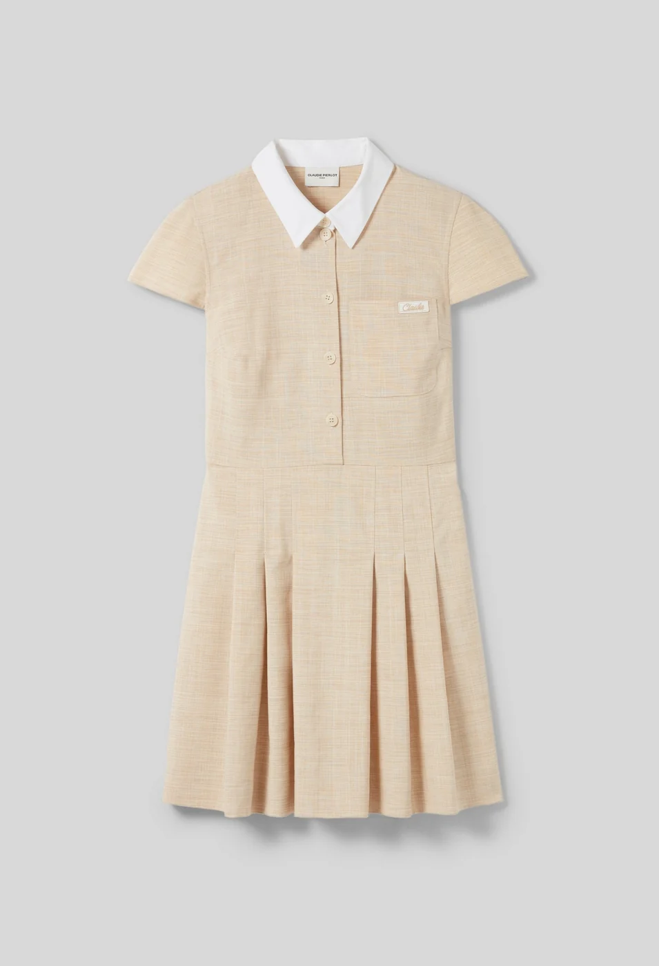 Robe Ribambelle Beige Clair - Image 7