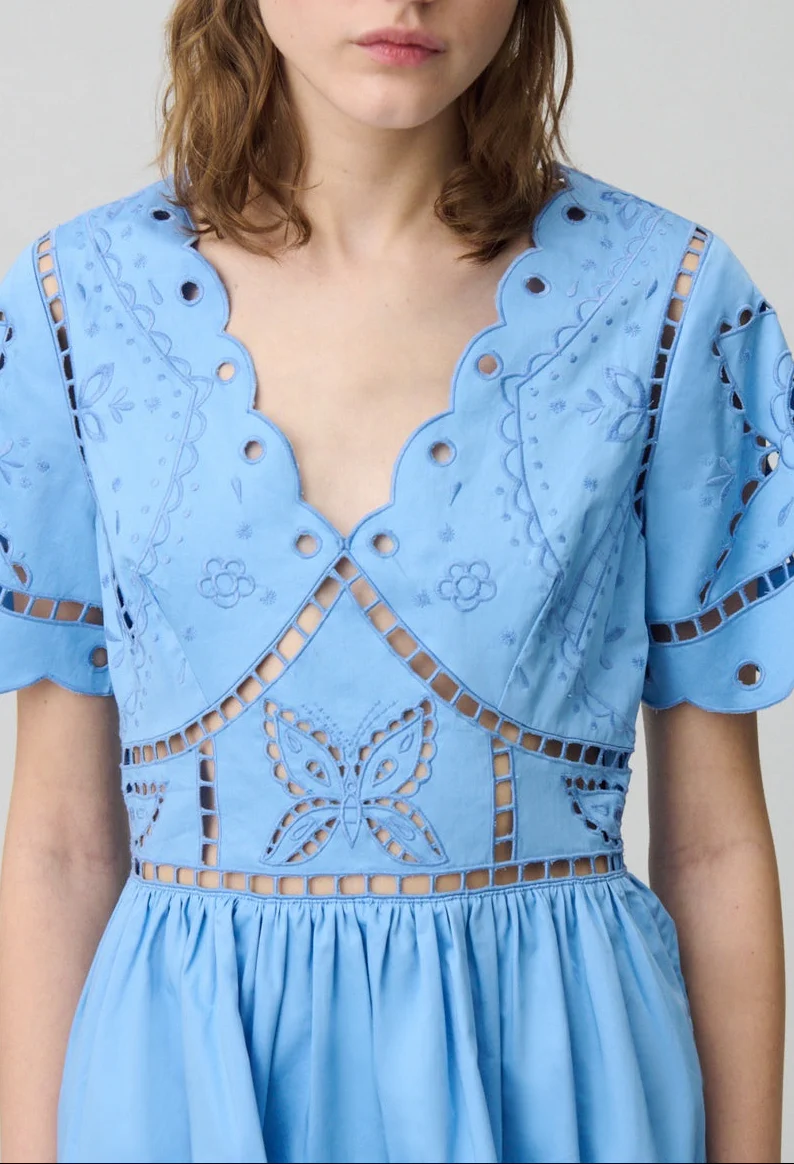 Robe Rimina Bleu Ciel - Image 3
