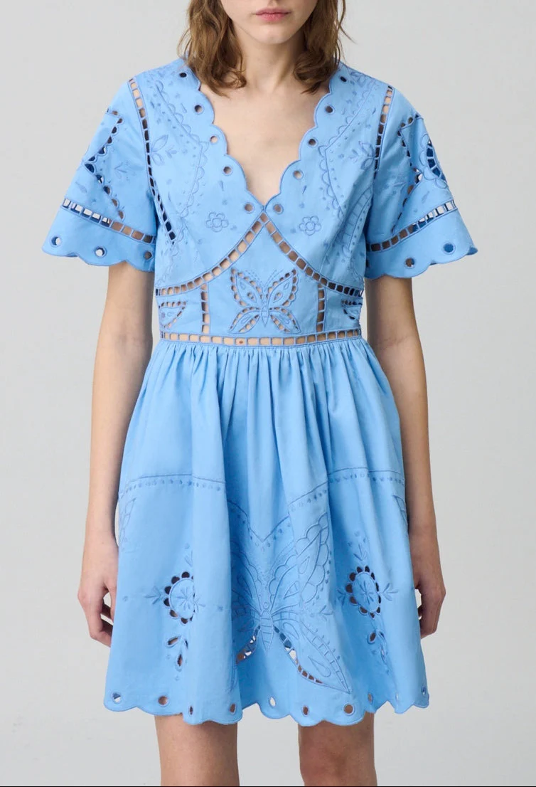 Robe Rimina Bleu Ciel - Image 4