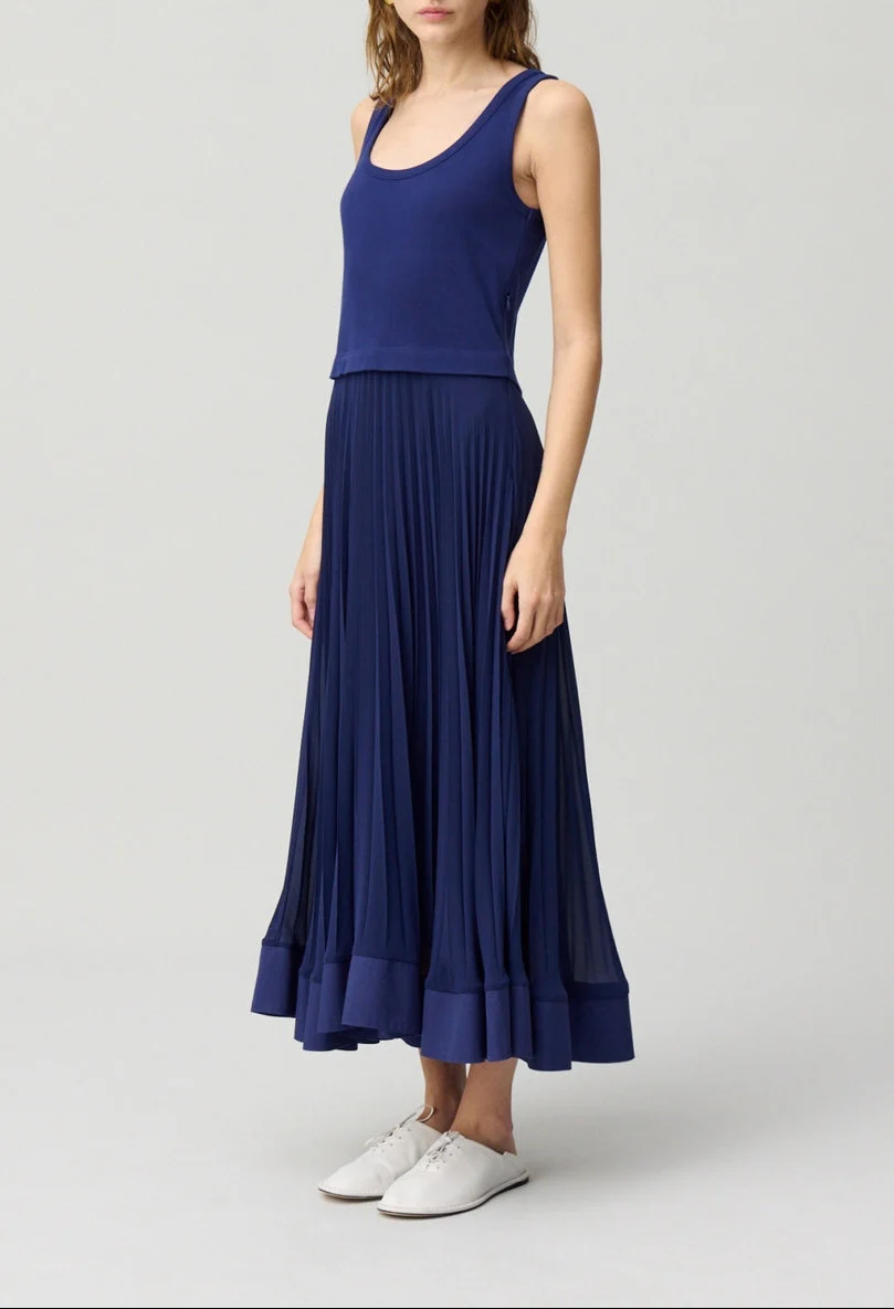Robe Tradi Bleu Fonce - Image 2