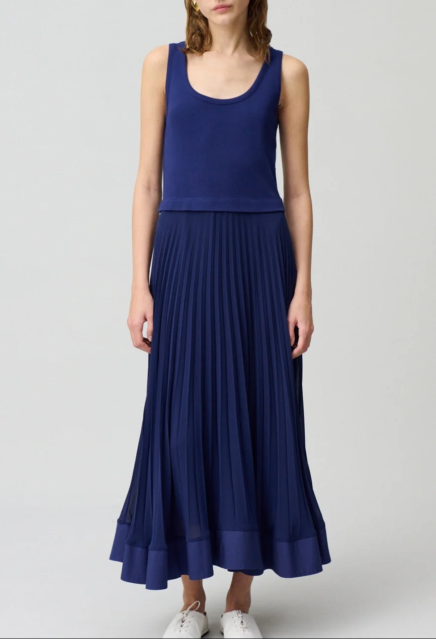 Robe Tradi Bleu Fonce - Image 4