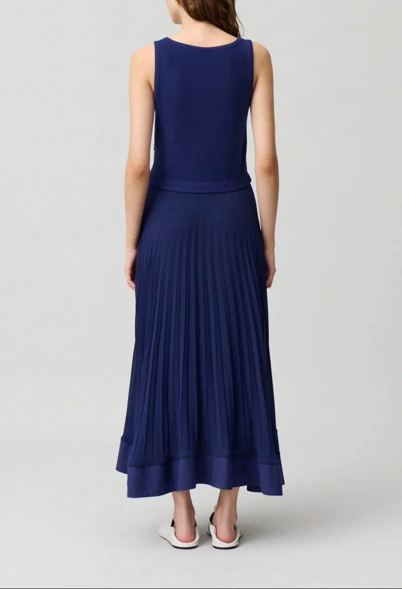 Robe Tradi Bleu Fonce - Image 5