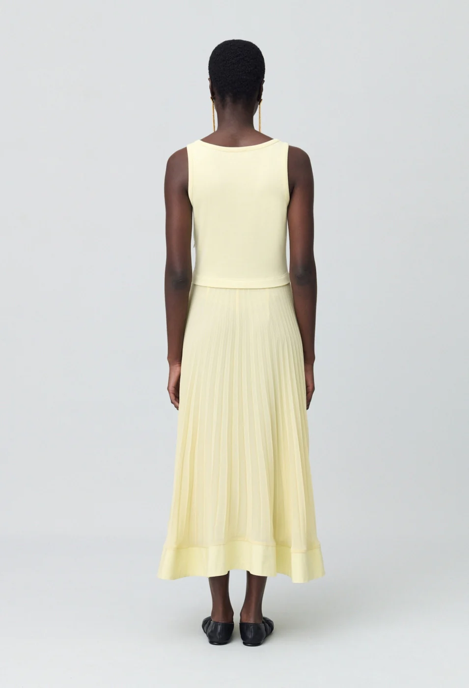 Robe Tradi Jaune Pale - Image 5