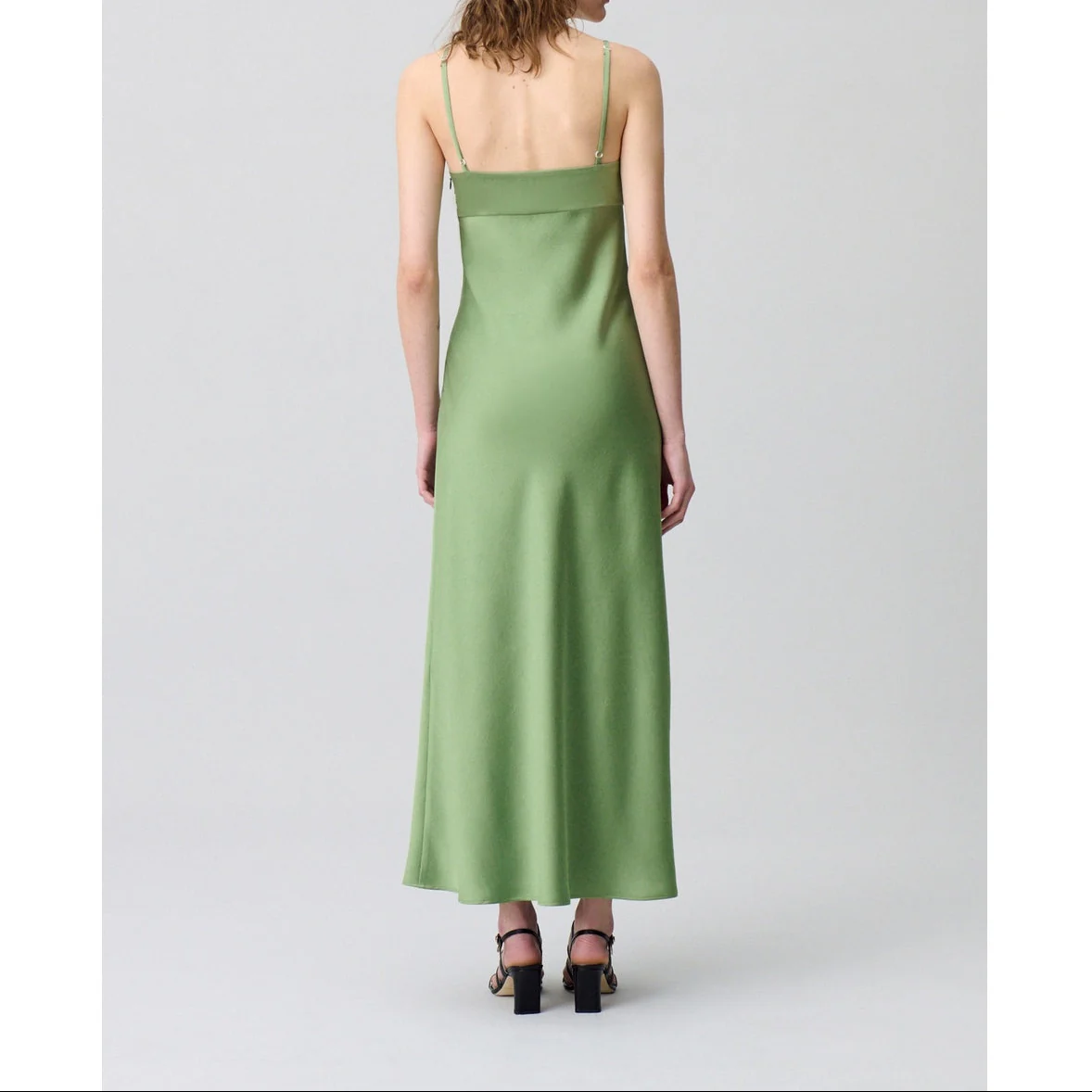 Robe Rayane Vert Moyen - Image 5